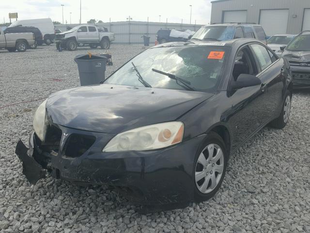 1G2ZF57B084265083 - 2008 PONTIAC G6 VALUE L BLACK photo 2