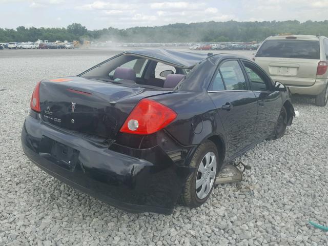 1G2ZF57B084265083 - 2008 PONTIAC G6 VALUE L BLACK photo 4