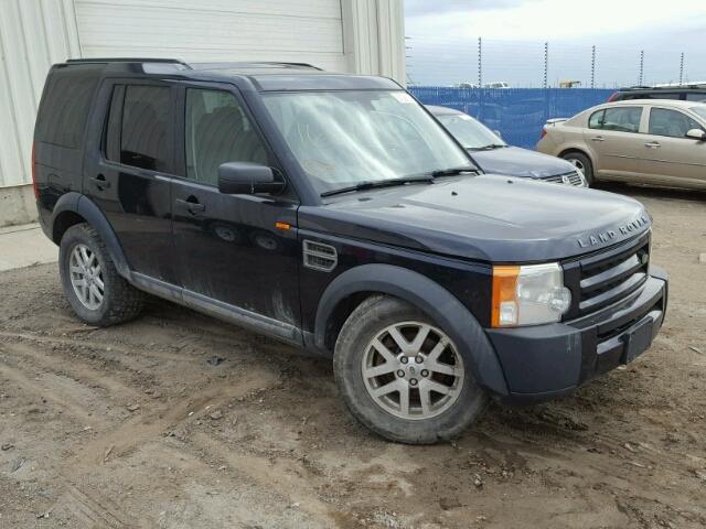 SALAD24437A417756 - 2007 LAND ROVER LR3 SE BLACK photo 1