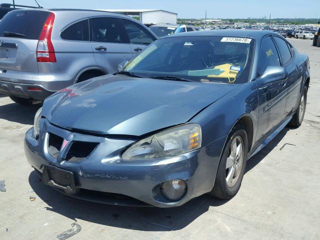 2G2WP552X61240607 - 2006 PONTIAC GRAND PRIX BLUE photo 2