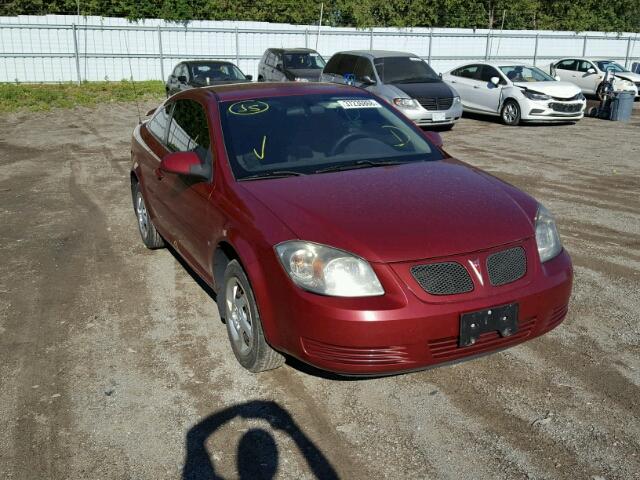 1G2AL15F987272438 - 2008 PONTIAC G5 SE RED photo 1