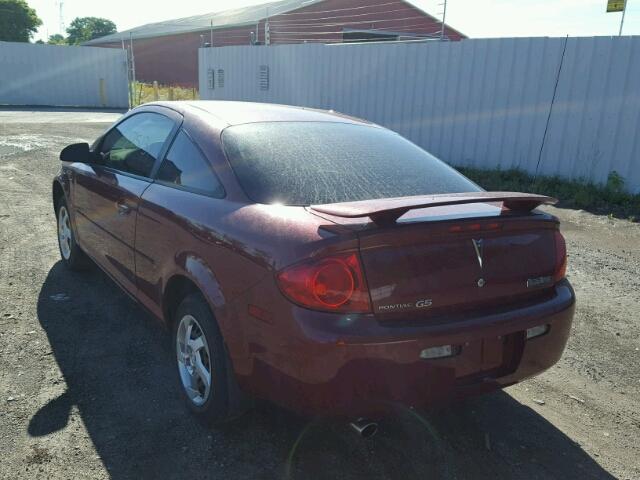 1G2AL15F987272438 - 2008 PONTIAC G5 SE RED photo 3