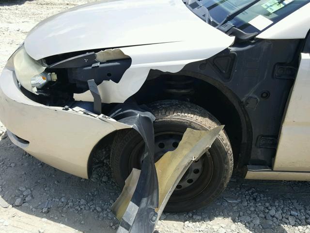 1G8AJ52F75Z135070 - 2005 SATURN ION LEVEL TAN photo 9