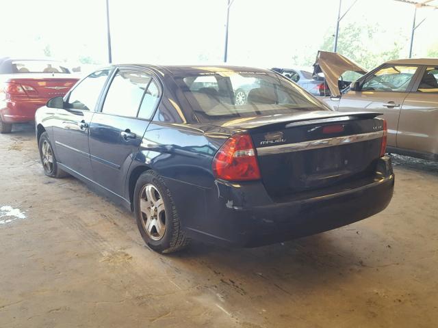 1G1ZT54884F115100 - 2004 CHEVROLET MALIBU LS ლურჯი ფოტო 3
