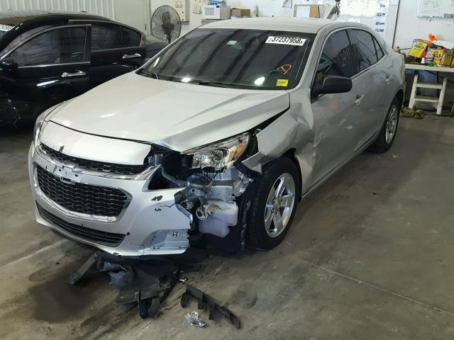 1G11B5SL8EF241286 - 2014 CHEVROLET MALIBU LS SILVER photo 2