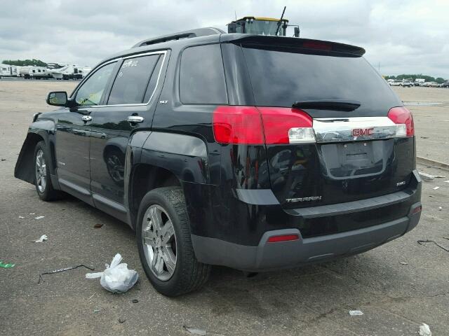 2GKFLVEK8D6325618 - 2013 GMC TERRAIN SL BLACK photo 3