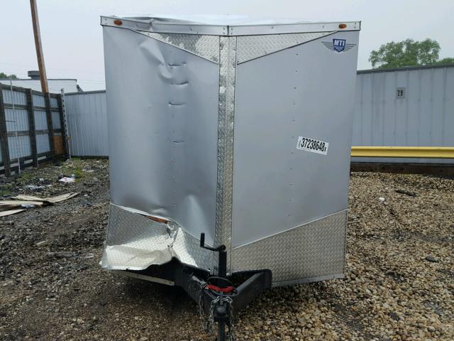 56VBE142XJM642941 - 2018 TRAIL KING ENCLOSED ვერცხლისფერი ფოტო 2