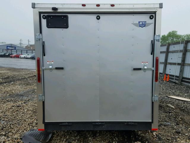 56VBE142XJM642941 - 2018 TRAIL KING ENCLOSED ვერცხლისფერი ფოტო 5