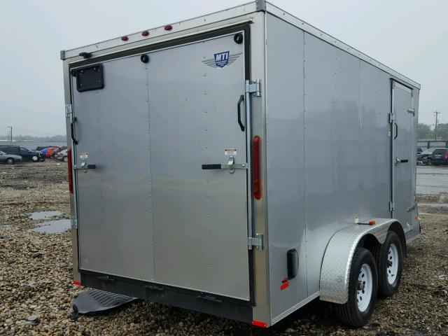 56VBE142XJM642941 - 2018 TRAIL KING ENCLOSED ვერცხლისფერი ფოტო 6