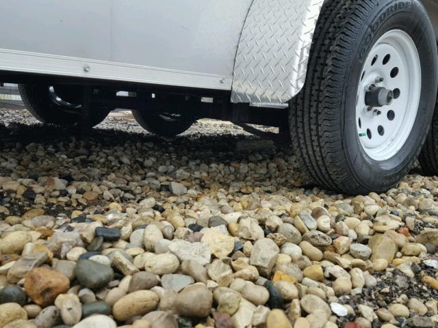 56VBE142XJM642941 - 2018 TRAIL KING ENCLOSED ვერცხლისფერი ფოტო 7