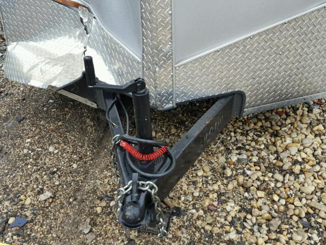 56VBE142XJM642941 - 2018 TRAIL KING ENCLOSED ვერცხლისფერი ფოტო 8