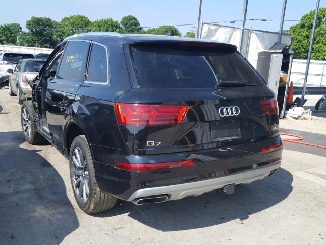 WA1VAAF72JD020512 - 2018 AUDI Q7 PRESTIG BLACK photo 3