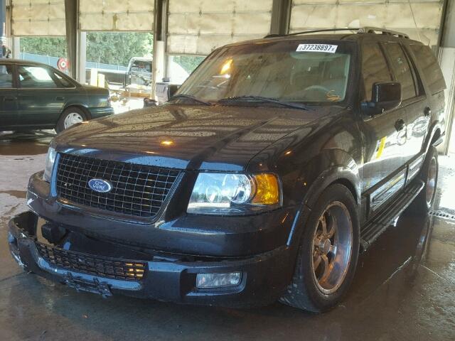 1FMFU20576LA70541 - 2006 FORD EXPEDITION BLACK photo 2