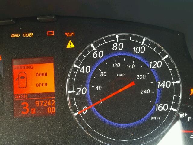 JNKAJ09FX8M358380 - 2008 INFINITI EX35 BASE BLACK photo 8