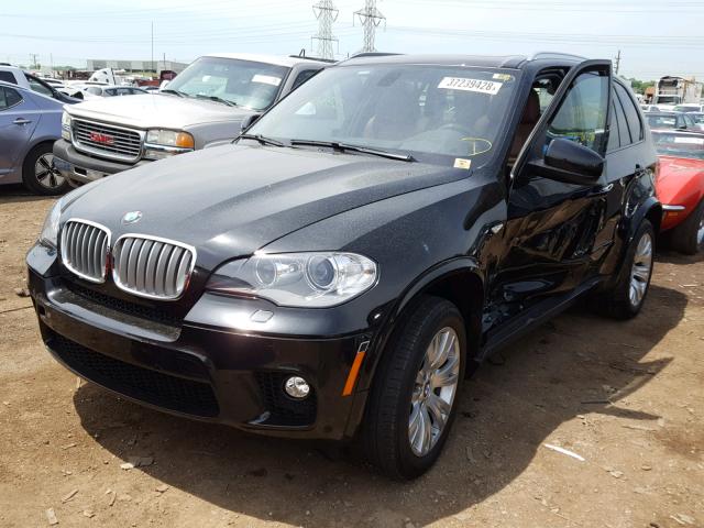 5UXZV8C55CL425102 - 2012 BMW X5 XDRIVE5 Noir photo 2