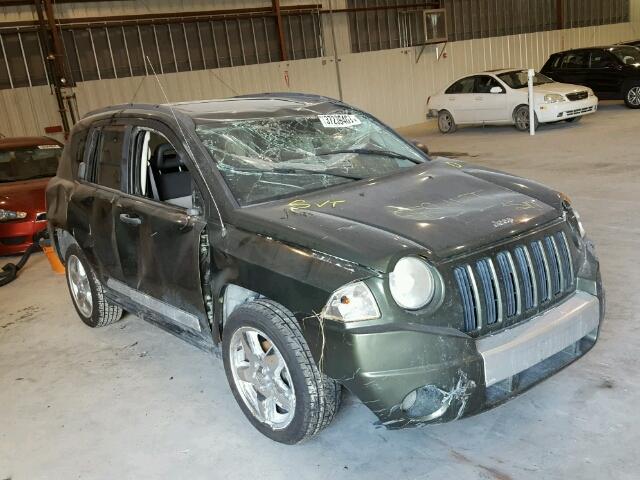 1J8FT57W87D363604 - 2007 JEEP COMPASS LI GREEN photo 1