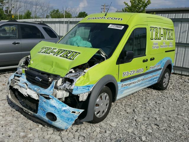 NM0LS7DNXCT088786 - 2012 FORD TRANSIT CO YELLOW photo 2