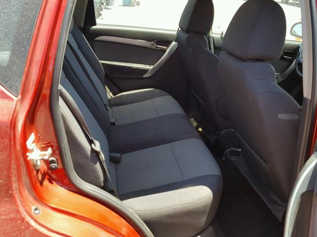 KL1TD6DE8BB240566 - 2011 CHEVROLET AVEO LS RED photo 6