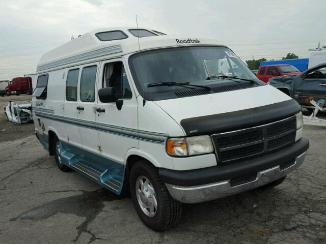 2B6KB31Z7VK513791 - 1997 DODGE RAM VAN B3 WHITE photo 1