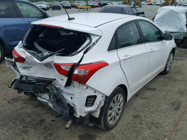 KMHD35LH9GU285917 - 2016 HYUNDAI ELANTRA GT WHITE photo 4