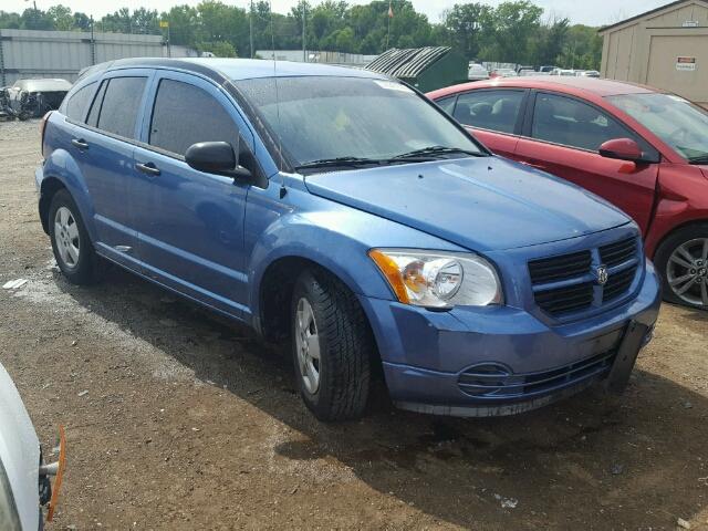 1B3HB28BX7D381620 - 2007 DODGE CALIBER BLUE photo 1