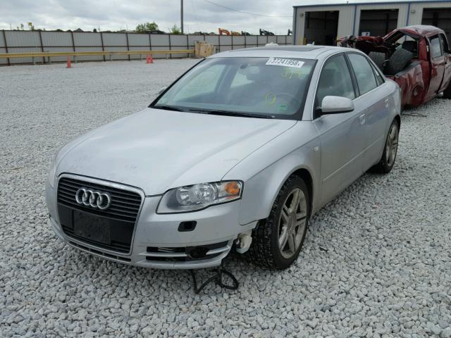 WAUDG68E45A508213 - 2005 AUDI A4 3.2 QUA SILVER photo 2