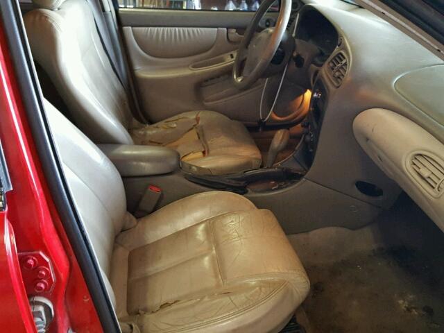 1G3NF52E0XC400739 - 1999 OLDSMOBILE ALERO GLS 红色 照片 5