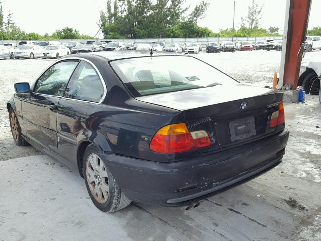 WBABM3343YJN81090 - 2000 BMW 323 CI BLACK photo 3