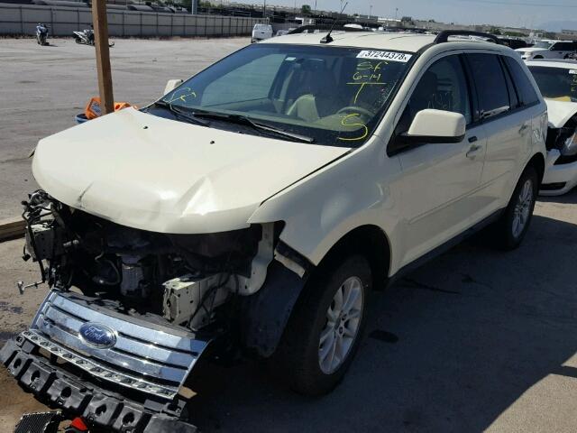 2FMDK49C27BA45946 - 2007 FORD EDGE SEL P WHITE photo 2