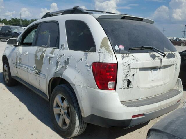 2CKDL63F766068512 - 2006 PONTIAC TORRENT WHITE photo 3