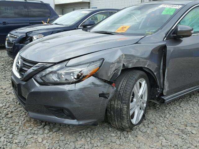 1N4BL3AP4GC209009 - 2016 NISSAN ALTIMA GRAY photo 9