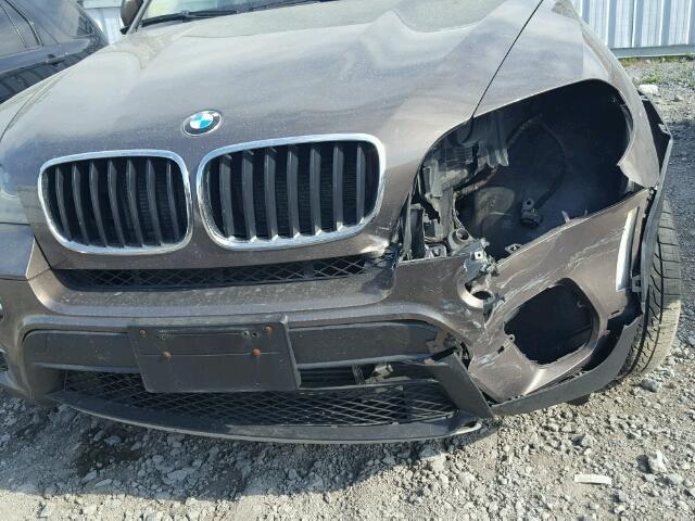 5UXZV4C57BL400726 - 2011 BMW X5 XDRIVE3 BROWN photo 9