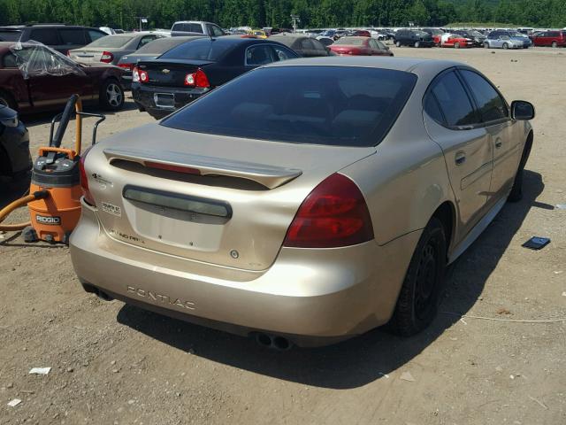 2G2WP542641337494 - 2004 PONTIAC GRAND PRIX GOLD photo 4