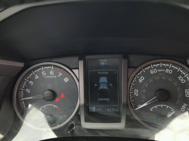 3TMDZ5BN9HM028613 - 2017 TOYOTA TACOMA DOU BLUE photo 8