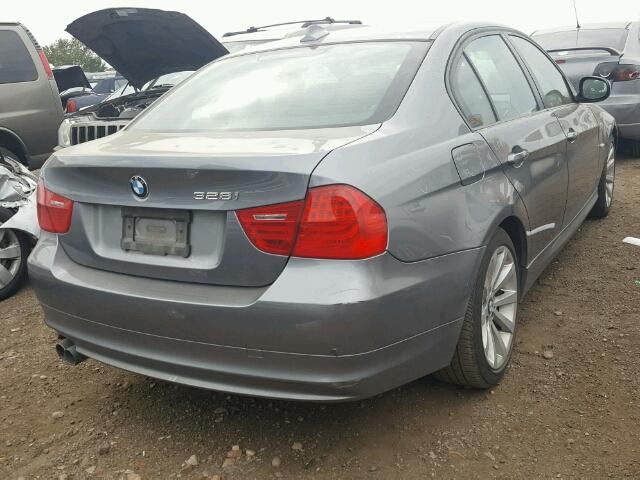 WBAPH5C59BF094419 - 2011 BMW 328 I SULE GRAY photo 4