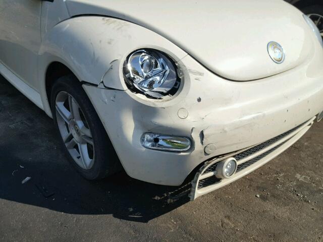 3VWCD31Y04M324542 - 2004 VOLKSWAGEN NEW BEETLE CREAM photo 9