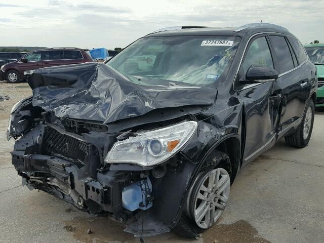 5GAKRAKD9EJ247444 - 2014 BUICK ENCLAVE შავი ფოტო 2