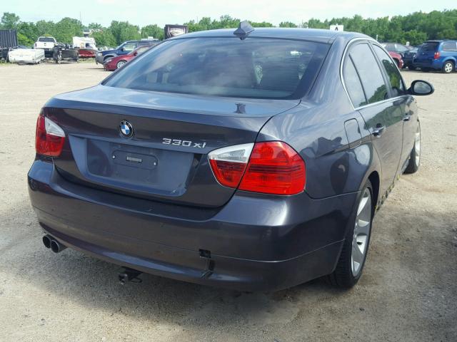 WBAVD33546KL51085 - 2006 BMW 330 XI ნაცრისფერი ფოტო 4