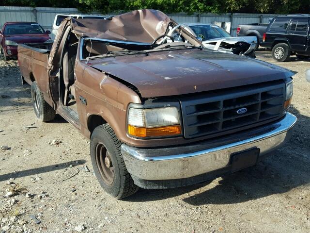 1FTDF15N8PNA93910 - 1993 FORD F150 BROWN photo 1