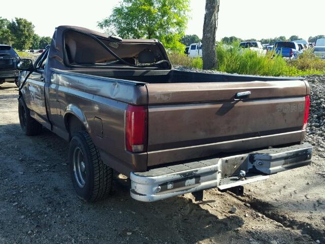 1FTDF15N8PNA93910 - 1993 FORD F150 BROWN photo 3