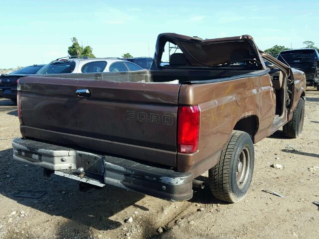 1FTDF15N8PNA93910 - 1993 FORD F150 BROWN photo 4