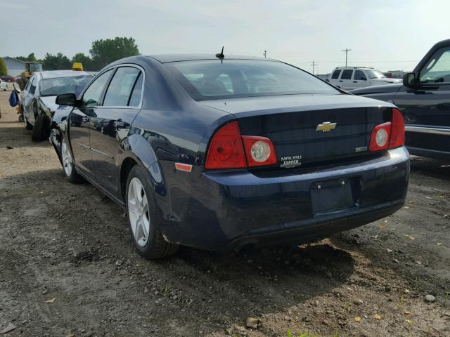 1G1ZA5EU9BF340012 - 2011 CHEVROLET MALIBU LS ლურჯი ფოტო 3