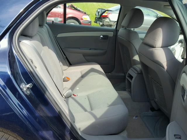 1G1ZA5EU9BF340012 - 2011 CHEVROLET MALIBU LS ლურჯი ფოტო 6