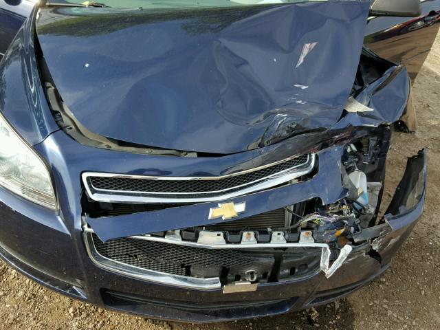 1G1ZA5EU9BF340012 - 2011 CHEVROLET MALIBU LS ლურჯი ფოტო 7