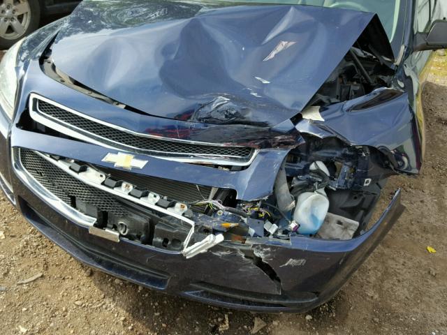 1G1ZA5EU9BF340012 - 2011 CHEVROLET MALIBU LS ლურჯი ფოტო 9