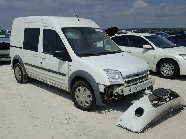 NM0KS9BN6DT161647 - 2013 FORD TRANSIT CO WHITE photo 1