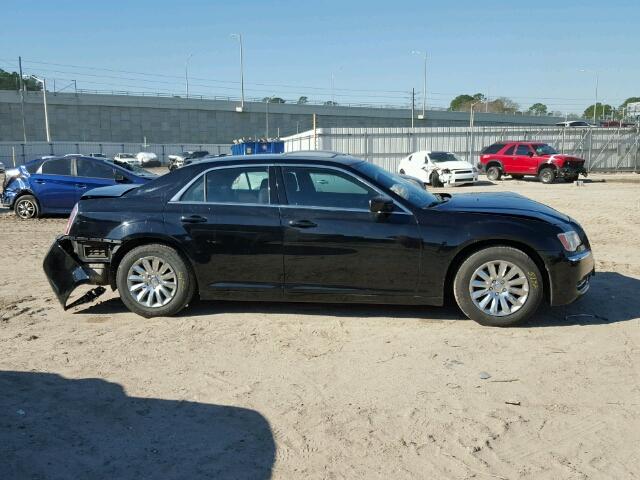 2C3CCAAG1CH116981 - 2012 CHRYSLER 300 BLACK photo 10