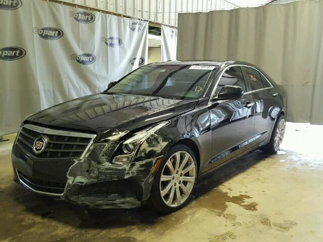 1G6AA5RX4D0170451 - 2013 CADILLAC ATS BLACK photo 2