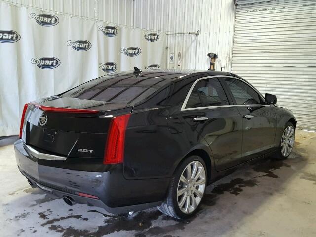 1G6AA5RX4D0170451 - 2013 CADILLAC ATS BLACK photo 4