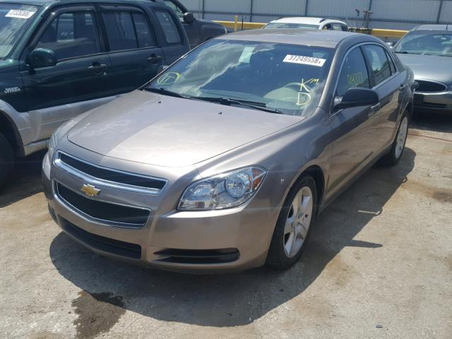 1G1ZB5E07CF153296 - 2012 CHEVROLET MALIBU LS BROWN photo 2
